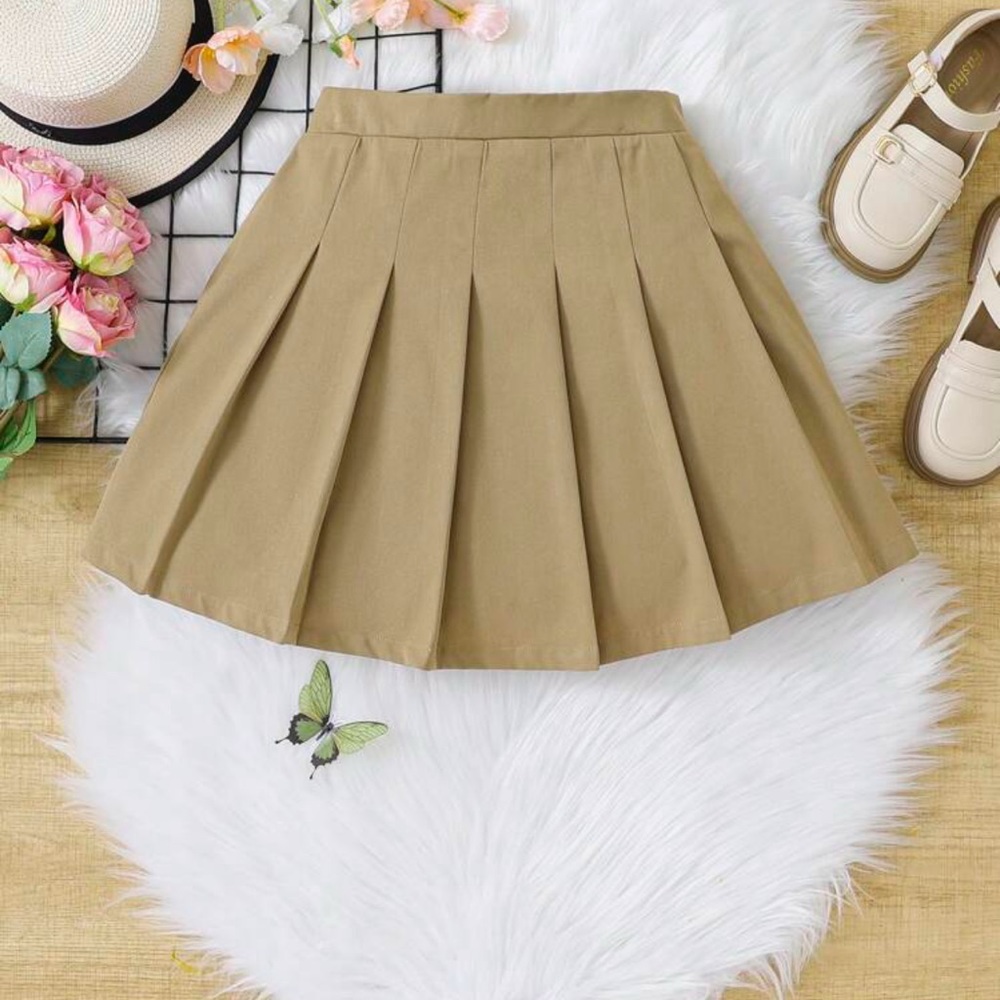 EZFIT short skirt OLT front color khaki